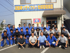 茨城県での廃車引取りを担当するスタッフ4