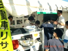 鹿児島県での廃車引取りを担当するスタッフの社外取り組み