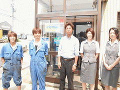 石川県での廃車引取りを担当するスタッフ